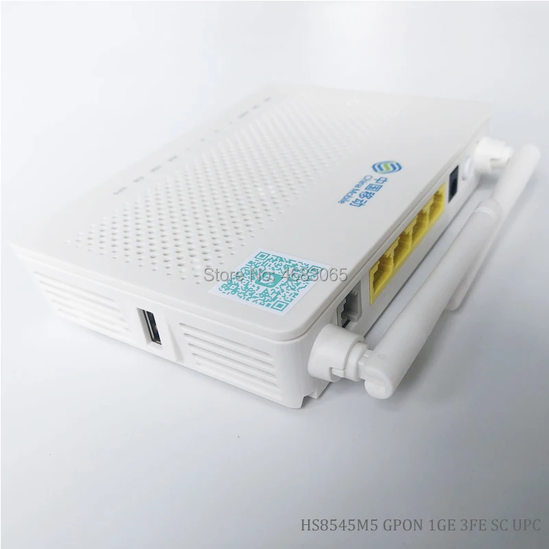 5 шт. Бесплатная доставка HS8545M5 беспроводной GPON ONU терминал HG8545M5 1GE + 3FE + 1TEL + wifi такая же функция, как HG8546M HS8545M оптоволоконная сеть ont