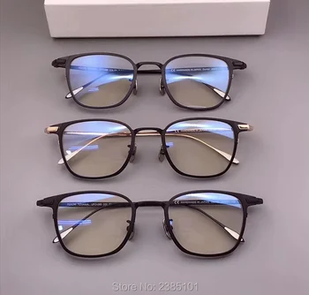 

2020 Pure Titanium square Eyeglasses Frame Optical Frames Unisex Glasses Retro Eyeglasses Prescription Men myopia frames Reading