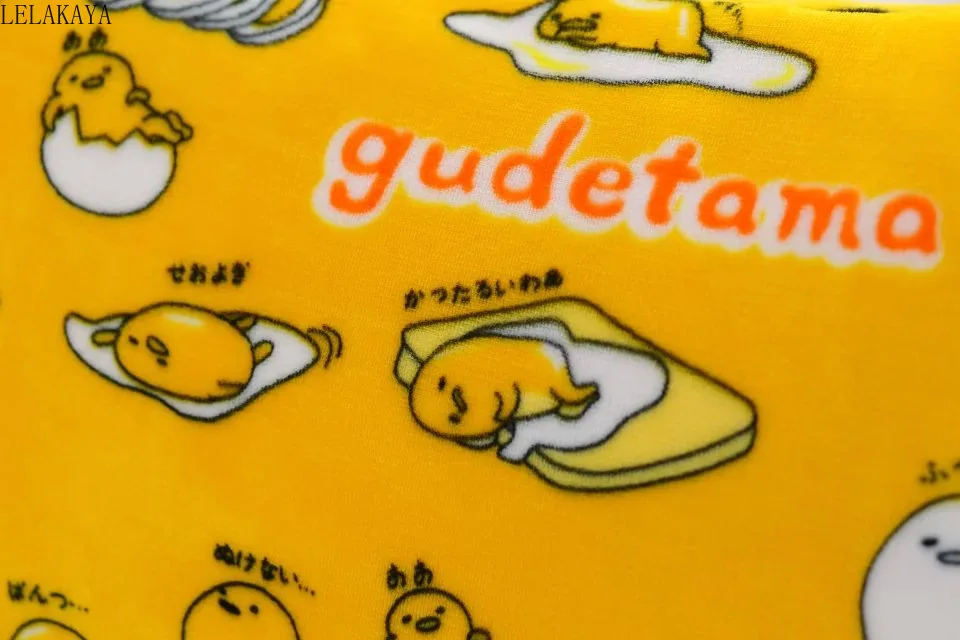 Творческая Животные Gudetama lazy Egg Yolk из фланелевой кожи кондиционер Одеяло