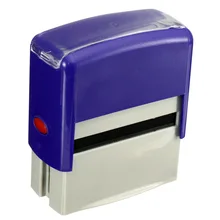 1 шт. заказной индивидуальный самостоятельный чернильный резиновый комплект печатей Бизнес Имя Адрес DIY FO