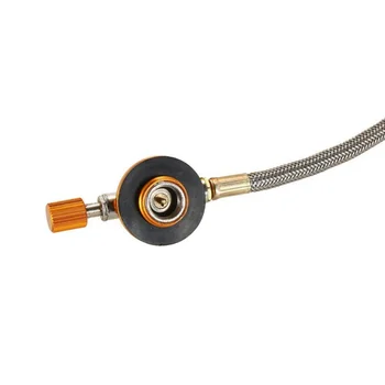

Stainless Steel Outdoor Camping Gas Stove Safe Switching For Flat Tank Liquefied Gas Cylinder Charging Inflatable Valve Adapter
