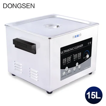

Ultrasonic Cleaning Machine 15L Circuit Board Mold Dental Engine Parts Oil Rust Degreasing Power Adjust Ultrasonic Cleaner Bath