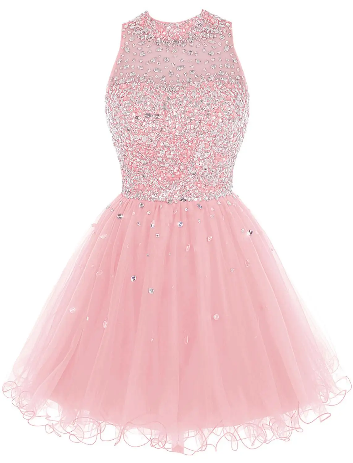 Cheap Royal Blue Homecoming Dress Crystal Beaded Sparkly Short Gowns Above Knee Mini Prom Graudation Dress Party Free shipping