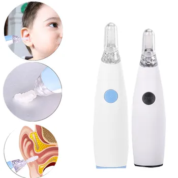 

Ear Wax Removal Tool Light Ear Cleaning Silicone Nozzle Head for Babies Adults Painless Powered Safety Cordles Ear Health Care