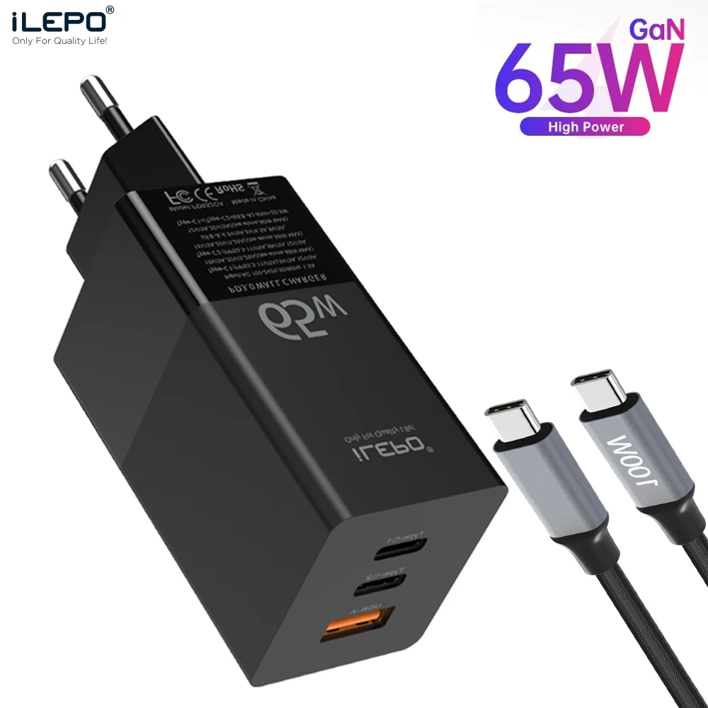 Ampere: 6amp 65W GaN PD Adapter with Triple Output QC4.0 Fast Charger,  Travel at Rs 1000/piece in New Delhi