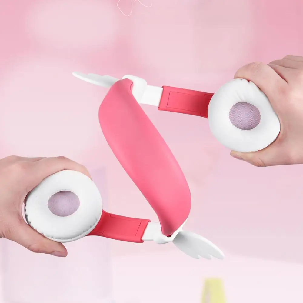Professional Kids Headset Girls Headphones with Microphone for Music MP3 4 PC Smartphone Earphones Kids Birthday Christmas Gifts