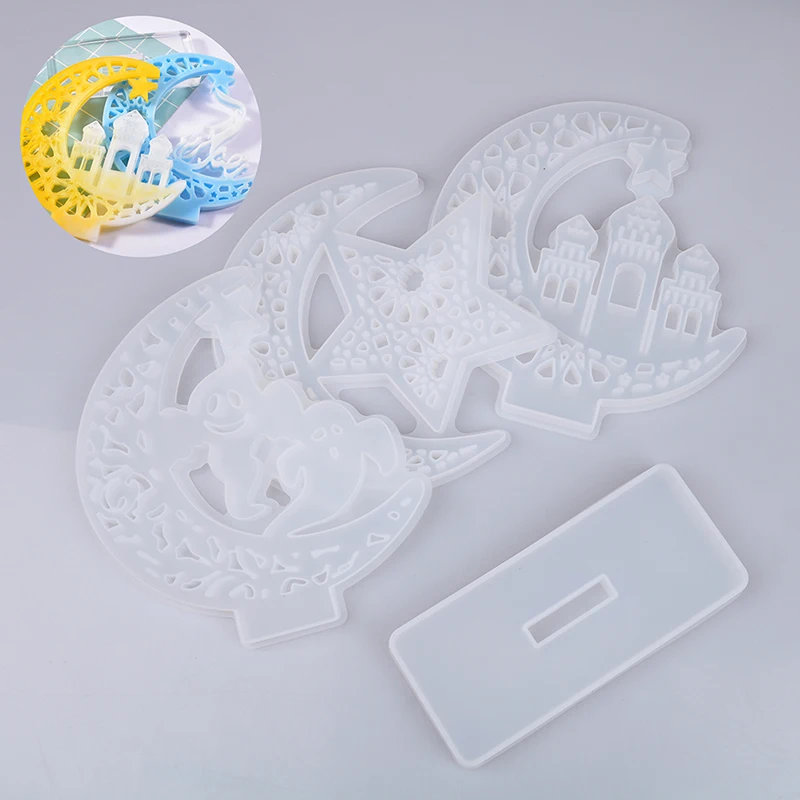 DIY Crystal Epoxy Resin Craft Mould Funny Series Exhibition Board Silicone Mold DIY Crystal Epoxy Resin Craft Mould Funny Series Exhibition Board Silicone Mold