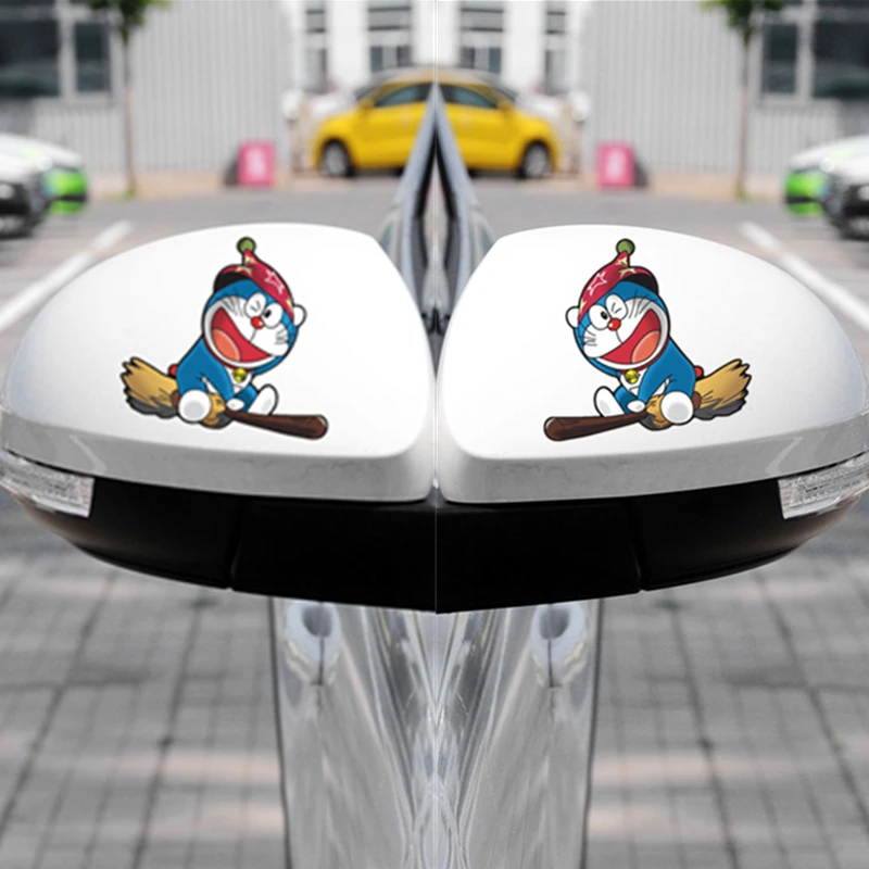 Car Stickers Doraemon Magic Cartoon Cute Lovely Funny Creative Decals