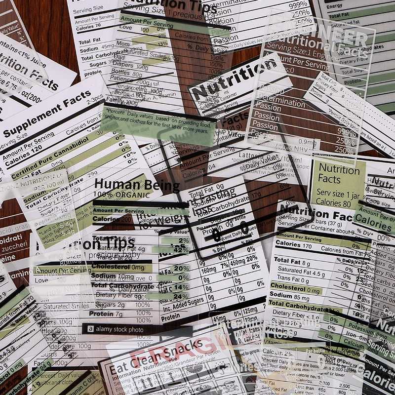 

INS 30pcs PET stickers package Air tickets DIY diary Journal decoration label sticker album scrapbooking Material art aesthetic