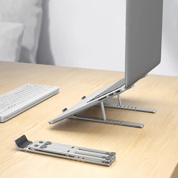 

New Foldable Laptop Tablet Stand Portable Desktop Holder Mount Adjustable Laptop Accessories For Macbook Pro Air Notebook Stand