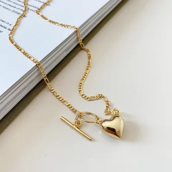 

Timeless Wonder 925 Sterling Retro Good Luck Chains Necklace Women Jewelry Gothic Ins Letter Top Punk Designer Gift Initial 4377