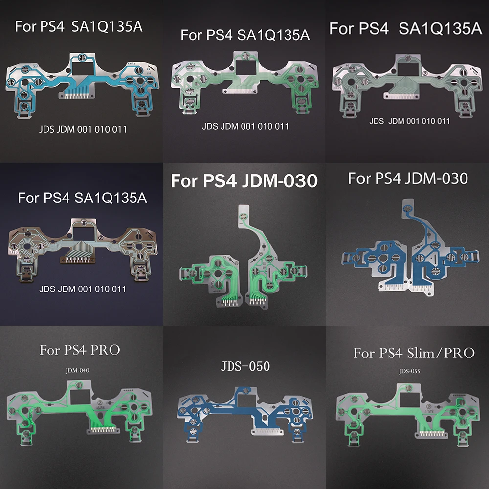 Per Playstation 4 Ps4 Pro Slim Controller Pellicola Conduttiva Tastiera Cavo Flessibile Per Dualshock 4 Ribbon Circuit Board Jds 050