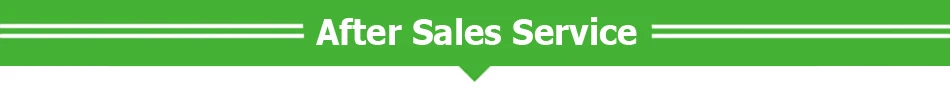 After sales service
