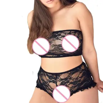 

2019 New Women Lace Sexy Nightwear Set Solid Plus Size Sleepwear Conjunto Pijamas Novos Nuevo Conjunto Pijamas Y