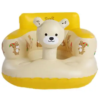 

Baby Study Chair Inflatable Sofa Baby Music Study Chair Portable Dining Chair Bath Stool Foldable