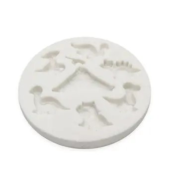 

2Pcs Dinosaur Pendant Collection Resin Silicone Molds for DIY Making Finding Accessories Kit Jewelry Making Tools Molds