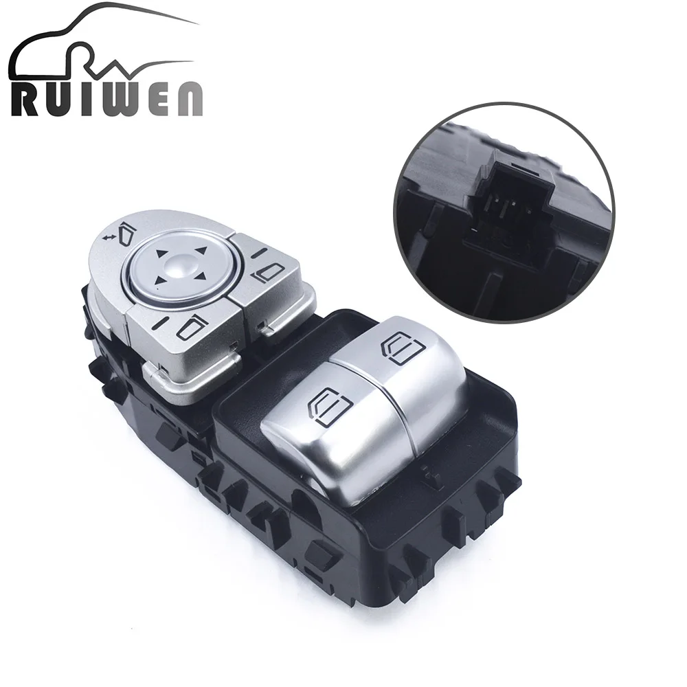 RUIWEN New Window Lifter switch driver's side For Mercedes-Benz C-Class Vito Viano W447 C43 C63 C180 A2059050302 2059057011 |
