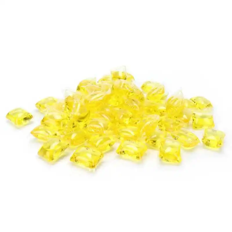 60Pcs 8.3g Bathroom Laundry Bead Capsule Dissolve Cleaner Laundry Pod Washing Supplies