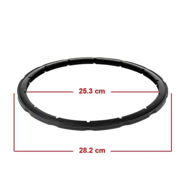 1 Pieces Pressure Cooker Sealing Ring Replacement For SEB Tefal Clipso  Steam Pressure Seal 8-10 Liter - AliExpress