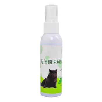 

Pet Cat Natural Healthy Toys to Make Cat be Excited Catnip Organic Liquid Fresh Extract Spray for Cat Fresh