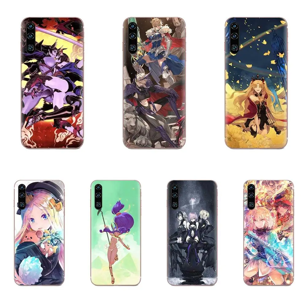 Fate Grand Order Ani для Huawei Honor Mate 7 7A 8 9 10 20 V8 V9 V10 V30 P40 G Lite Play Mini Pro P Smart Soft Custom Phone | Мобильные