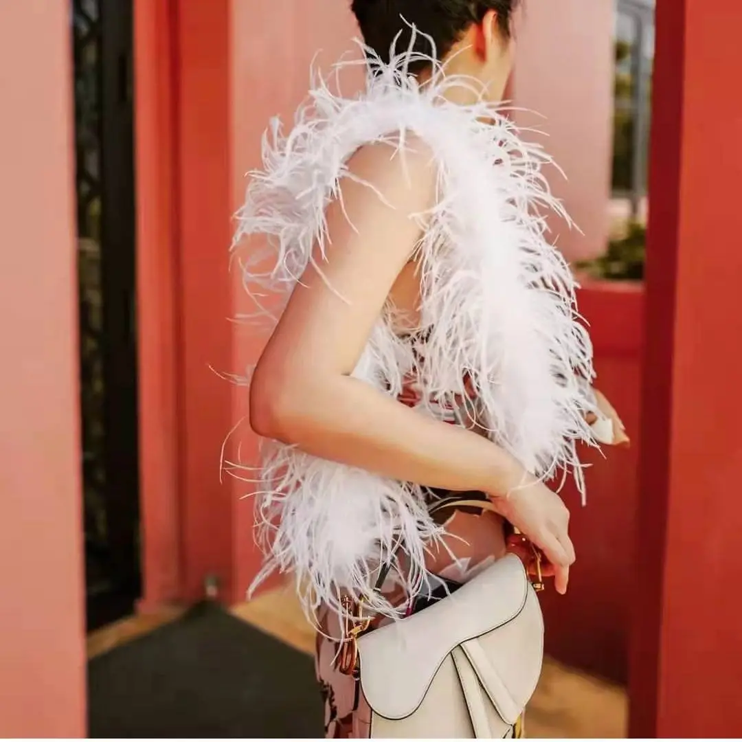 (Sold by Piece) Ostrich Feather Boa for Sale Online 6 Ply / No Lurex