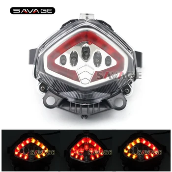 

For HONDA CB400X CB500X CBR400R CBR500R CB500F 2013-2015 14 Motorcycle Integrated LED Tail Light Turn signal Blinker Lamp Clear