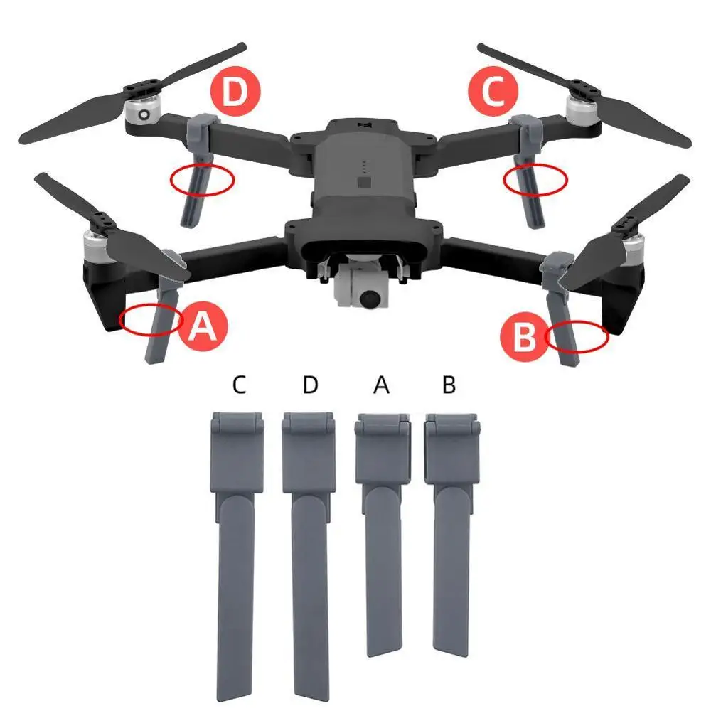 Shock Absorber Landing Gear Extended Heighten Leg Tripod Drone Kids Quadcopter For Xiaomi Children FIMI X8 Toys SE M6F8