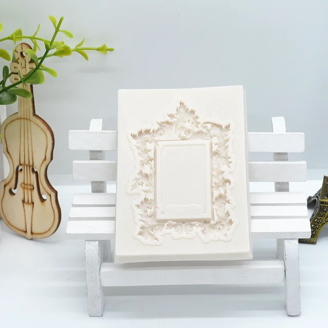 Szilikon Penész Kis Virágkeret Torta Csipke Dekorációs Kellékek Barkácscsokoládé Tészta Fondant Formák Gyanta Konyhai Sütőszerszám - Image 5