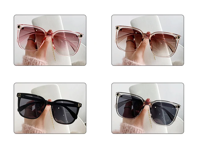 Oversized Cat Eye Sunglasses Women 2023 New Fashion Luxury Brand Big –  Jollynova