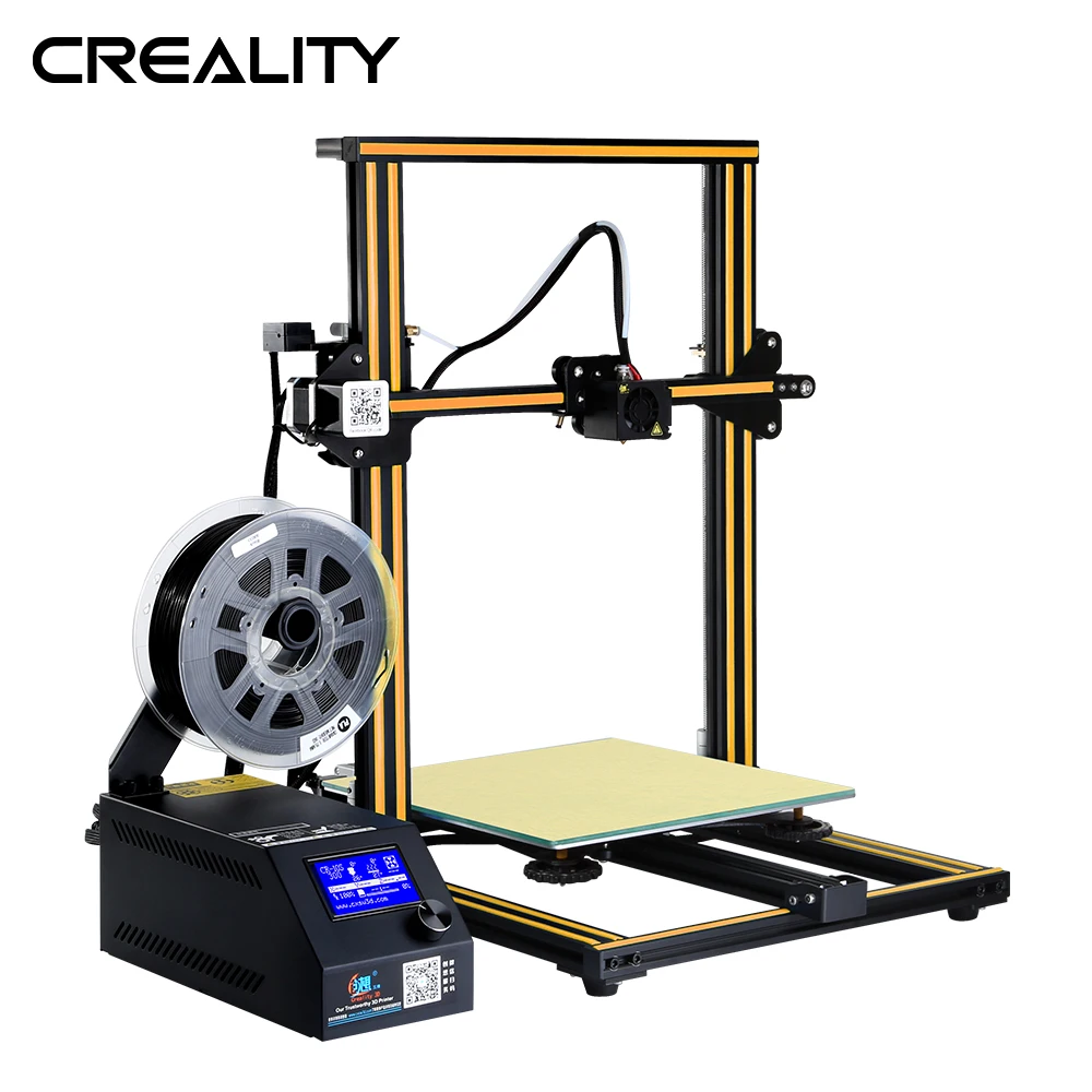 Большой размер печати CREALITY CR-10 3d принтер полностью металлический DIY комплект с 200 г пла