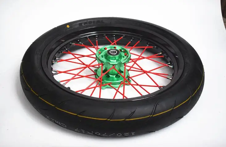 Мотоцикл KX250F 450F KXL250 450 NC250 17 дюймов с ЧПУ алюминиевый сплав внедорожный велосипед