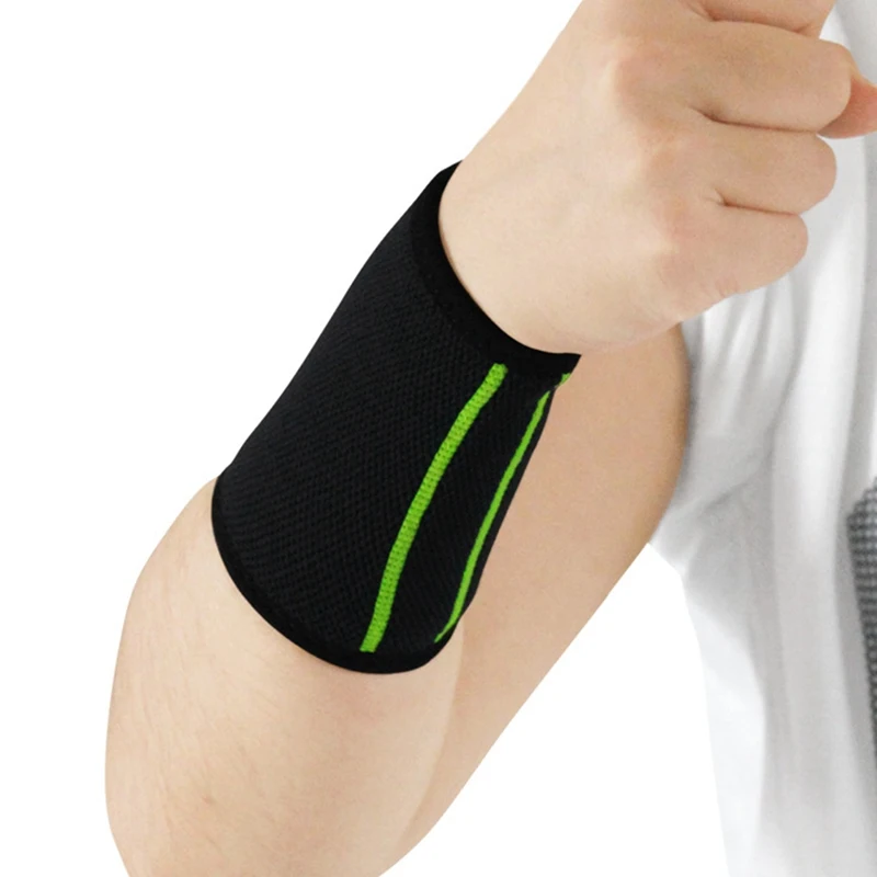 1 шт. браслет дышащий термопоглощающий Пот повязка на запястье обертывания Фитнес Аксессуары для спортивной одежды