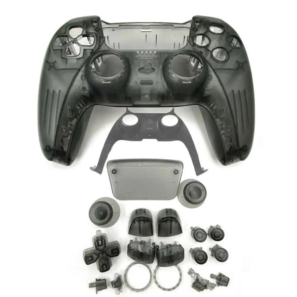 Сменный корпус ручки подходит для PS5 Декоративная полоса полупрозрачный сменный