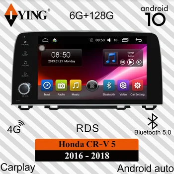 

IYING For Honda CRV CR-V 5 2016 - 2018 Car Radio Multimedia Video Player Navigation GPS Carplay DSP Android 10 No 2din 2 din dvd