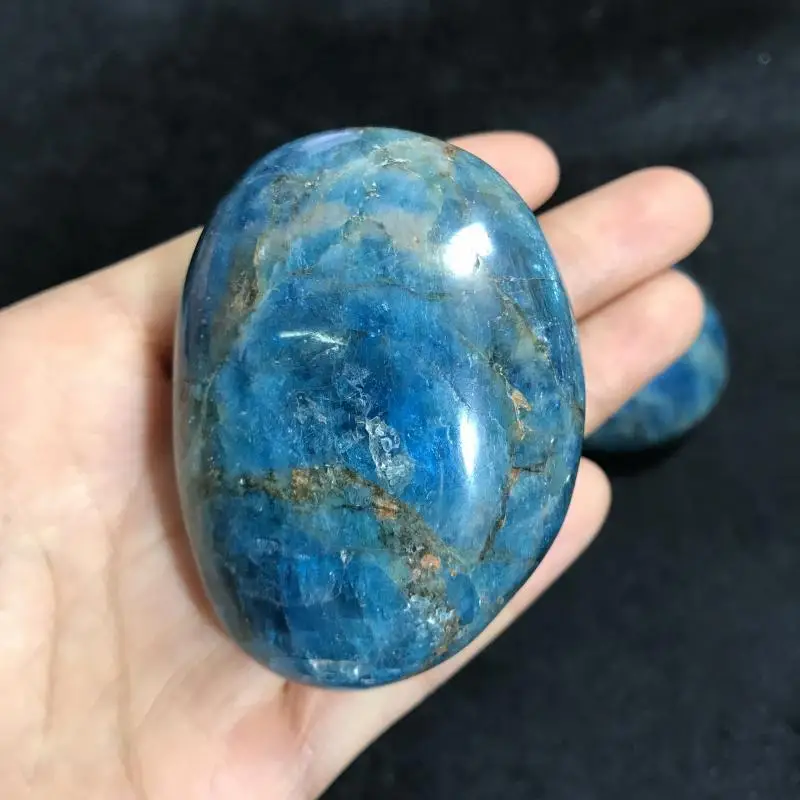 Natural apatite Crystal Rough Raw Stone Rock Specimen From Madagascar apatite stone blue apatite gemstone