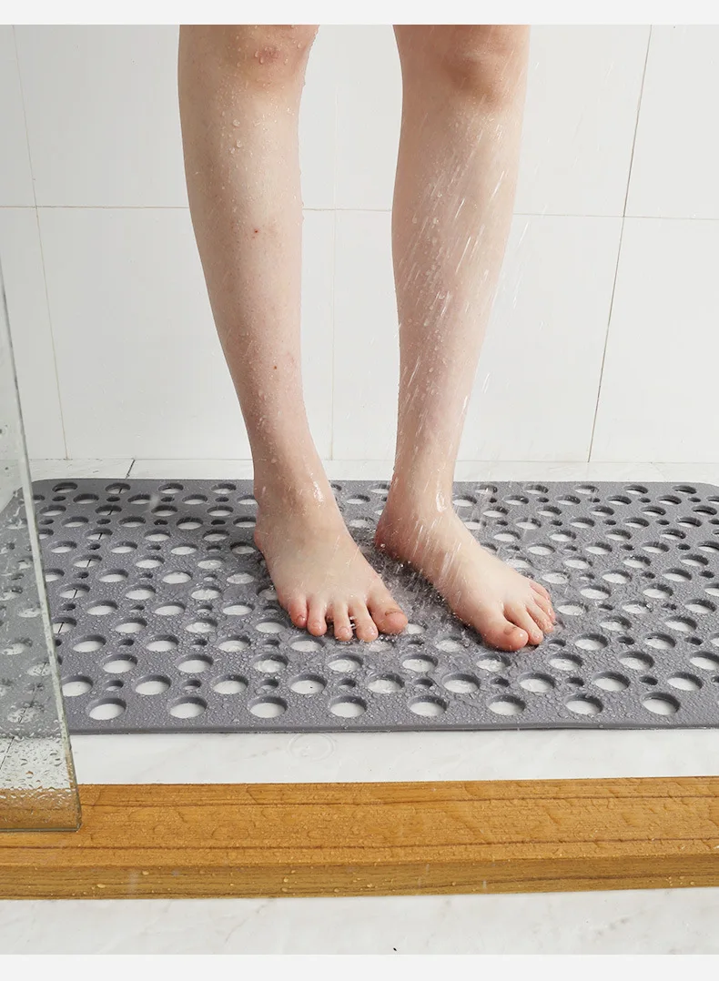 TPE коврик для ванной, экологически чистый безвкусный присоска для ног, коврик для ванной, домашний Гидрофобный коврик для ванной