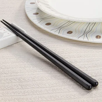25 #1 para japońskie pałeczki aluminiowe antypoślizgowe Sushi pałeczki do jedzenia pałeczki do jedzenia chiński prezent pałeczki wielokrotnego użytku zastawa stołowa tanie i dobre opinie CN (pochodzenie) Na stanie Chop Sticks 100 Z tworzywa sztucznego
