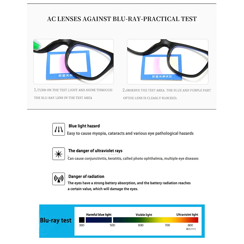 Pro Acme Круглый анти-синий светильник, блокирующие очки, компьютерные очки для мужчин и женщин, игровые очки, анти-радиационные очки PC1397