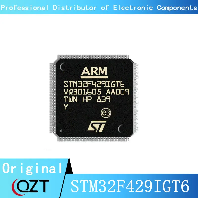 10pcs/lot STM32F429 STM32F429IG STM32F429IGT6 LQFP-176 Microcontroller chip New spot stm32f437igt6 stm32f437iit6 stm32f429iet6 stm32f429igt6 stm32f429iit6 stm32f439igt6 stm32f439iit6 stm32 stm ic mcu chip lqfp 176
