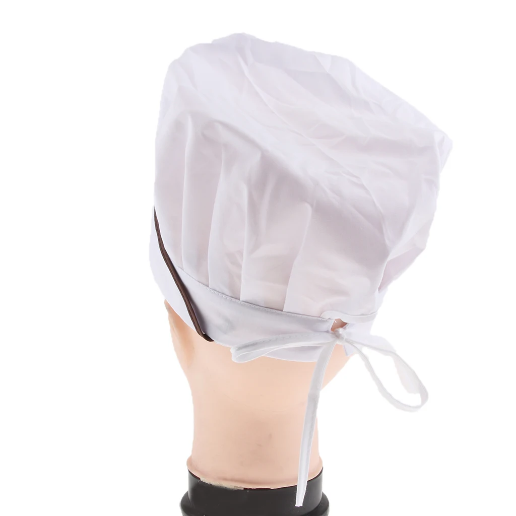 Adult Male/Female Baker Cook Chef Working Hat for Catering Restaurant Kitchen