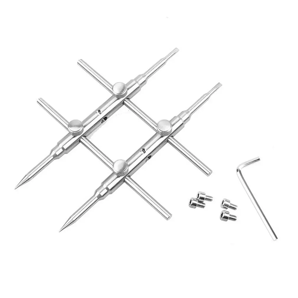 

Stainless Steel Camera Lens Repair Spanner Wrench Opening Tool Set Disassemble The Lens Range From 25mm To 130mm
