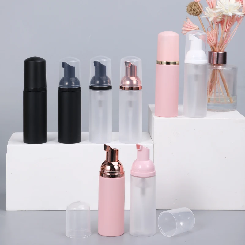 50ML Plastic Foaming Bottle Soap Mousses Liquid Dispenser empty Shampoo Lotion Bottling Foam refillable Bottles refillable bottle soap foaming bottle
