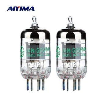 AIYIMA-1 쌍 GE 5654W 진공관 밸브 진공 전자 튜브, 6J1 6m1 6AK5 6J1P EF95 페어링 오디오 앰프