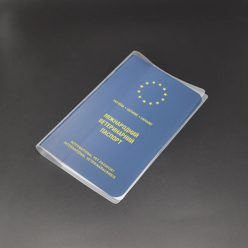 Couverture de passeport pour animaux de compagnie, accessoires de voyage, produits pour animaux de compagnie, couverture européenne, chien, chat