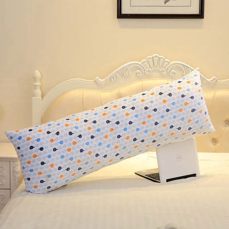 Милая плюшевая полосатая длинная подушка с рисунком из мультфильма, подушка для талии на коленях, Almofada, подушка для сна, подушка для украшения дома - Цвет: 5