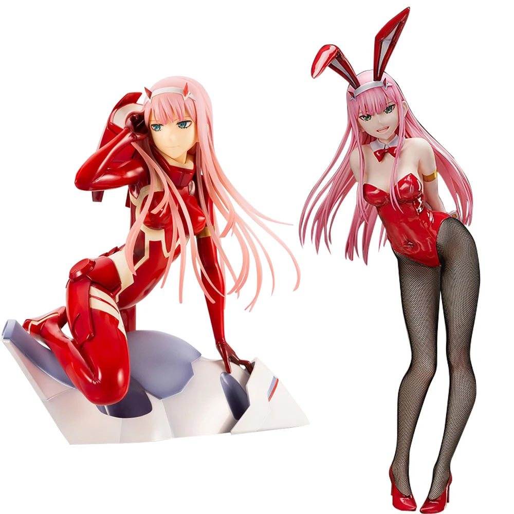 Фигурка Дарлинг во Фране Zero Two 02 красная одежда сексуальные девушки аниме ПВХ