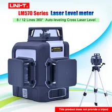 UNI-T LM570 серия 8/12 линии самонивелирующийся 360 градусов перекрестный лазерный уровень LM572G LM573G LM573LD измеритель уровня автоматическое выравнивание
