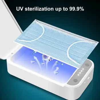 

Multifunction UV Sterilizer Disinfection Box Automatic UV Light Sterilizer for Mask Toothbrush Mobile Phone Beauty Underwear