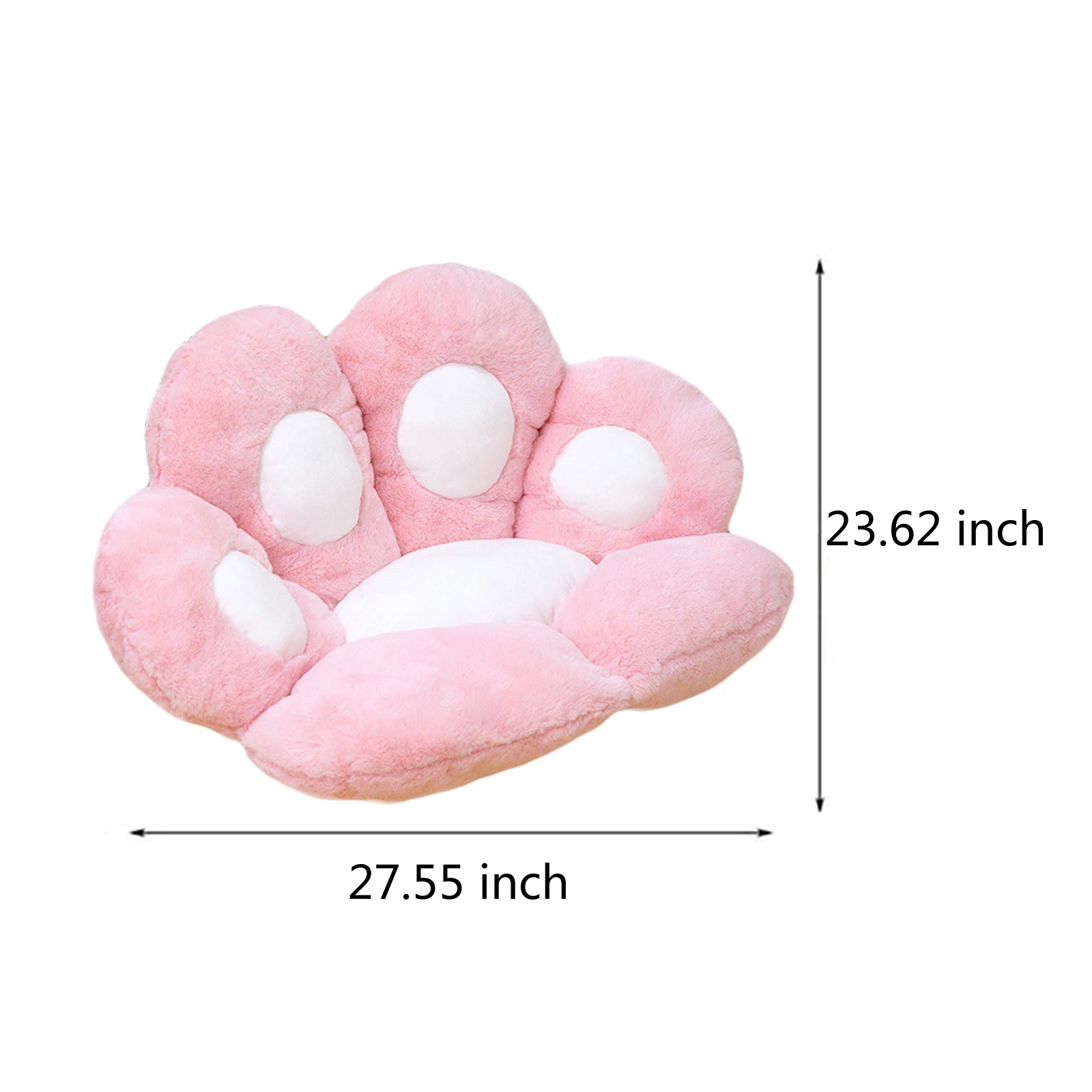 Chair Cushions, Cute Cat Paw Shape Plush Seat Cushions for Home Office Hotel Café New Style 2021
